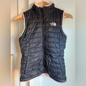 The North Face Kids’ minky lined vest, size 10/12